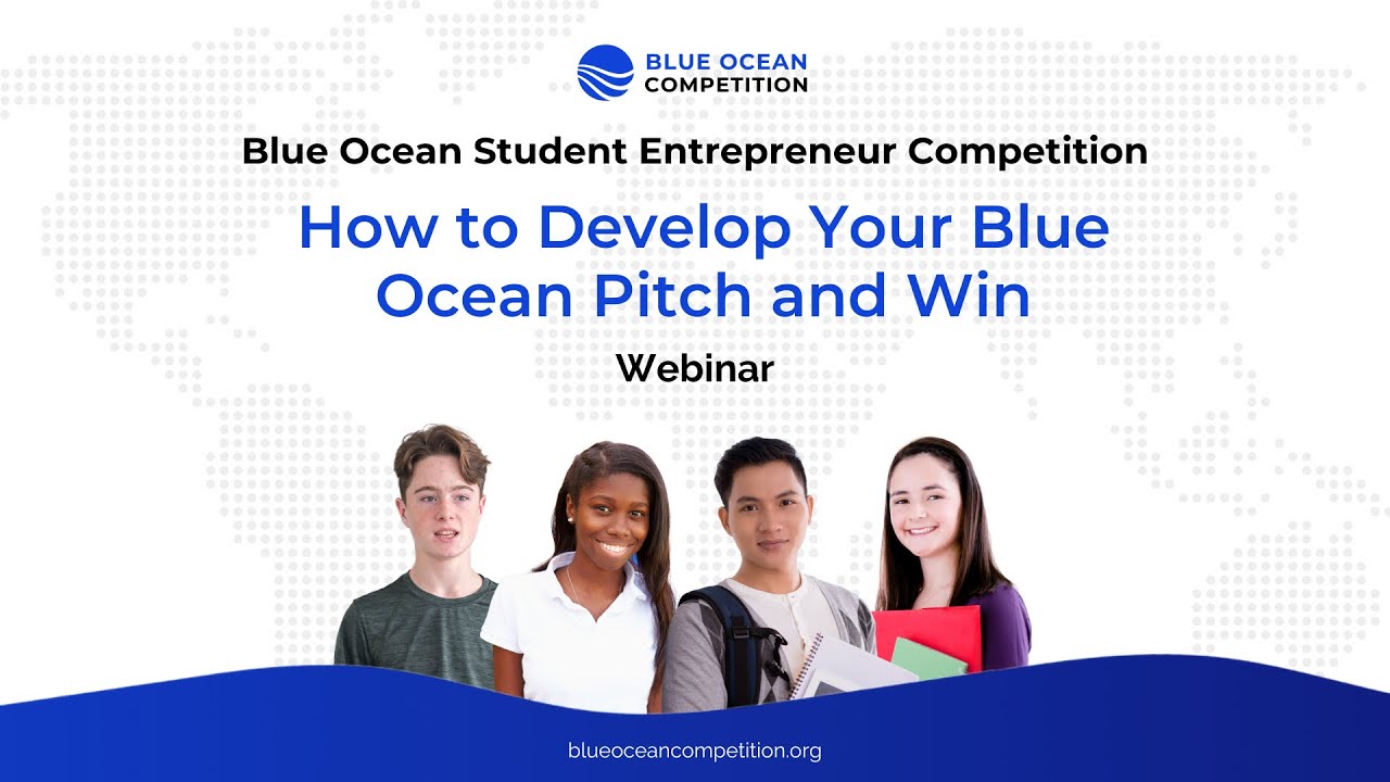 How to Develop Your Blue Ocean Pitch and Win