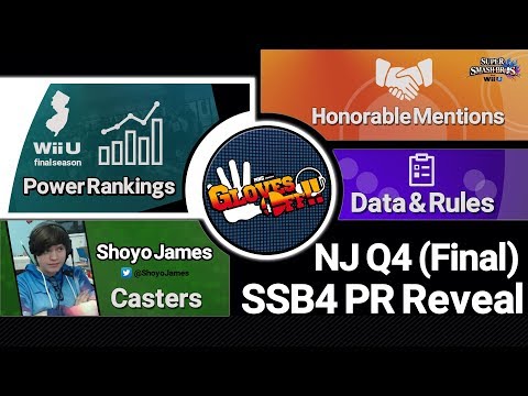 Gloves Off - NJ Power Rankings for Final Smash 4 Wii U Season 2018