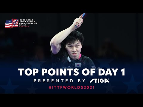 Top Points of Day 1 Presented by STIGA | 2021 World Champs Finals