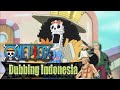 DUB One Piece Moment Lucu Brook Usopp Dan Zoro Terperangkap Dubbing Indonesia