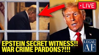 LIVE: Trump in FULL CRISIS over EPSTEIN AND WAR CRIMES!!!! | Legal AF