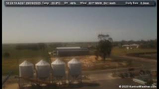 29 September 2025 - East Facing WeatherCam Timelapse