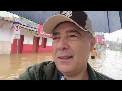 FAZENDO A TRAVESSIA DE VOLTA... ENCHENTE EM MEDEIROS NETO.. BAHIA.. MARÇO DE 2026