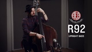 Video thumbnail for AEA R92 Front - Upright Bass - Listening Library by AEA Ribbon Mics