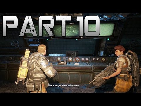 GEARS OF WAR 4 Walkthrough Gameplay Part 10 – Elevator to Hell