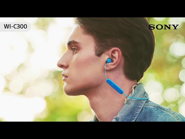 Sony WI-C300 Auriculares Inalámbricos Bluetooth Negro video