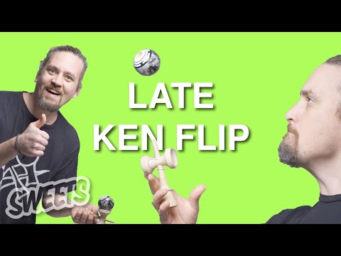 How to LATE KEN FLIP - Kendama Trick Tutorial - Sweets Kendamas