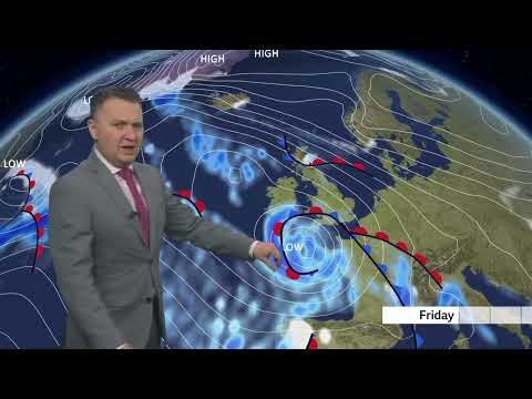 BBC Weather today in UK - January 22nd 2026