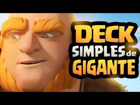 MEU NOVO DECK SIMPLES DE CORREDOR NO CLASH ROYALE!