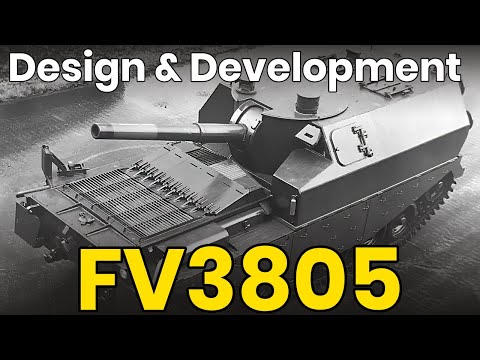 FV 3805 - Tank Design & Development - Rare Centurion Conversion