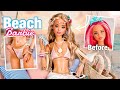 Custom Beach Girl Barbie Doll Mermaid Makeover