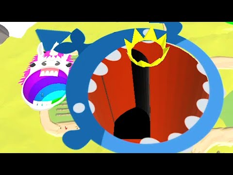 Hole.io Map Control: 100.00% - Big Hole WORLD RECORD #244