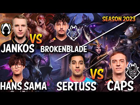 TH Jankos vs G2 BrokenBlade | SK Sertuss vs G2 Caps | G2 Hans Sama KAI'SA - Patch 13.19 KR Ranked