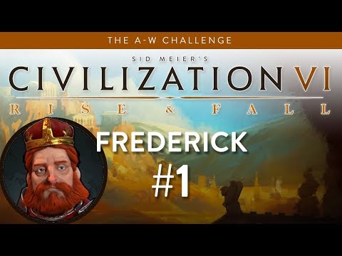 Let's Play Civilization 6: Rise and Fall - Deity - Frederick part 1