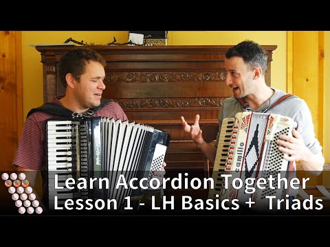 Virtual Accordion Lesson - Lesson 1 (Yuval)