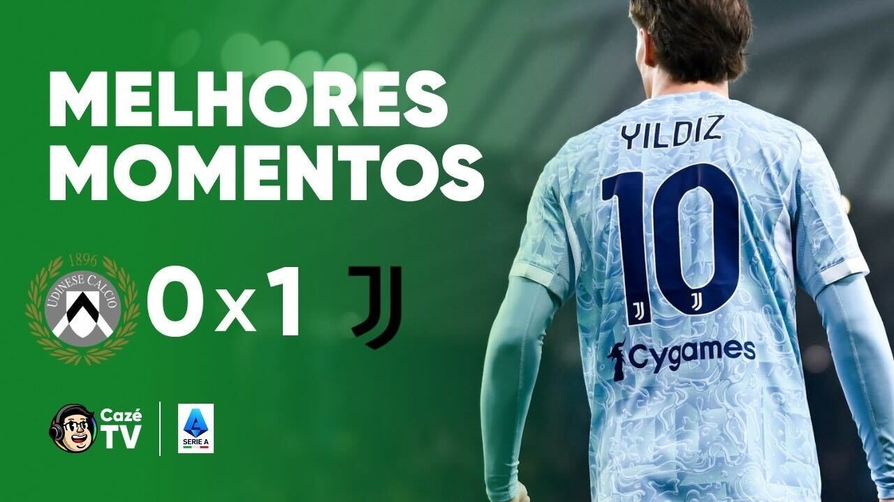 MELHORES MOMENTOS: UDINESE 0 X 1 JUVENTUS | SÉRIE A ITALIANA 2025/2026 | 29ª RODADA