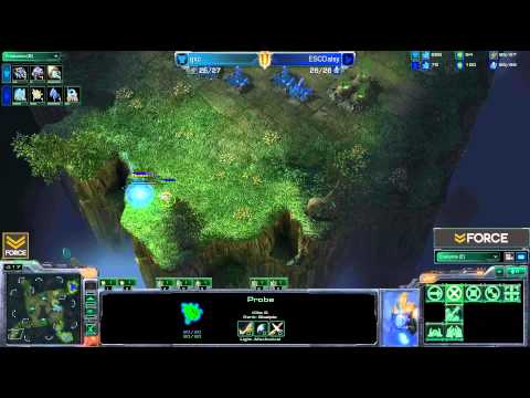 StarCraft 2 - qxc [T] vs Daisy [P] G1 (Commentary)