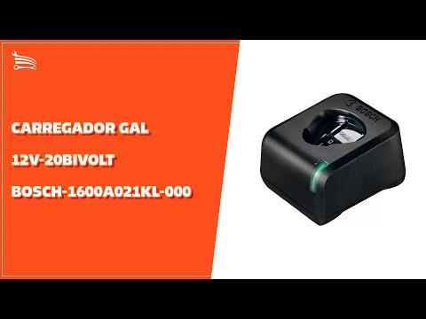 Carregador GAL 12V-20 Bivolt - Video