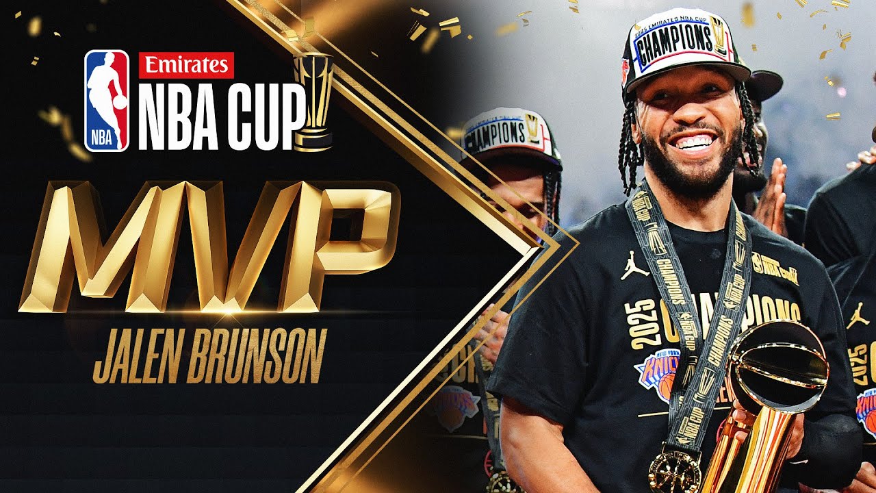 Jalen Brunson TOP PLAYS From The 2025 Emirates NBA Cup 🏆