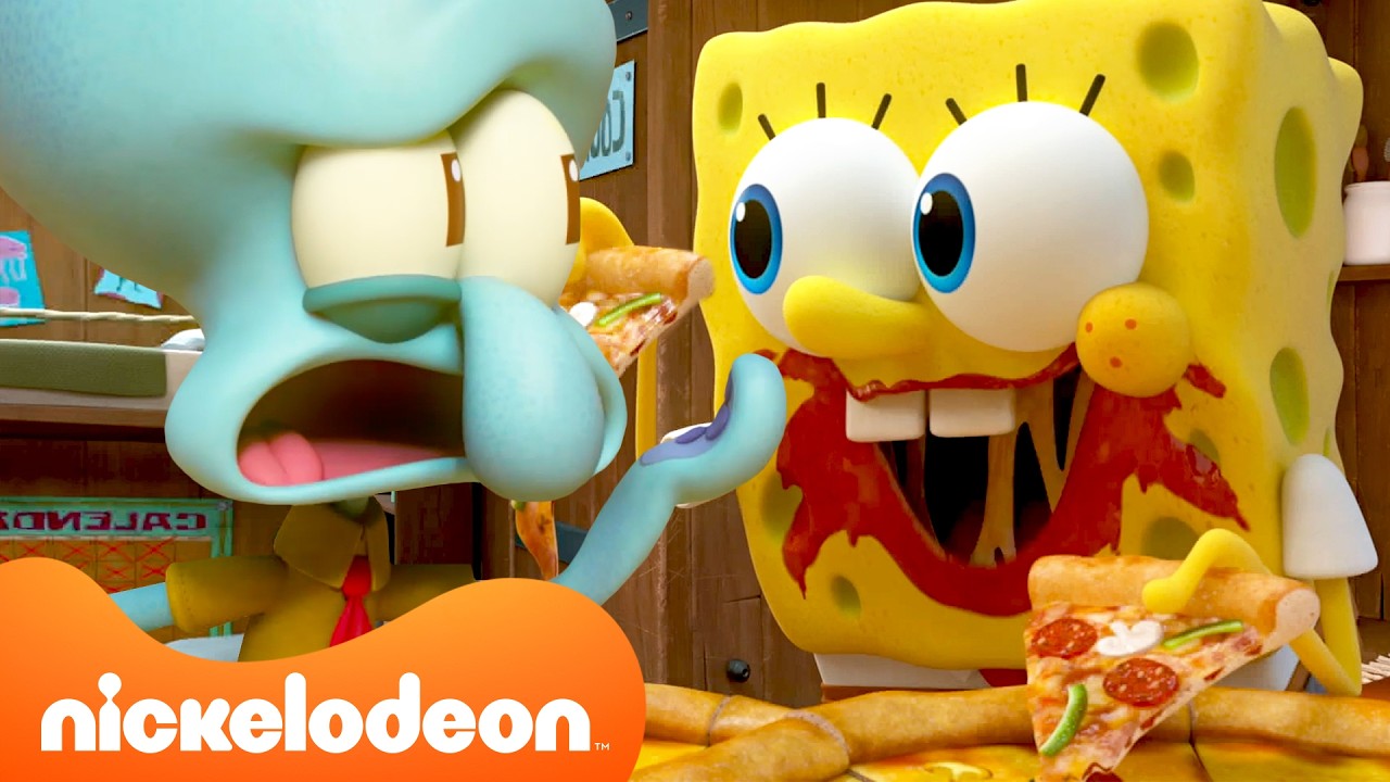Kamp Koral | 1 Jam Squidward yang Mewakili Perasaan Kita di Kamp Koral 🦑 | Nickelodeon Bahasa