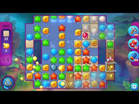 Fishdom 6402 Super Hard Level - 14 moves - NO BooSTERS