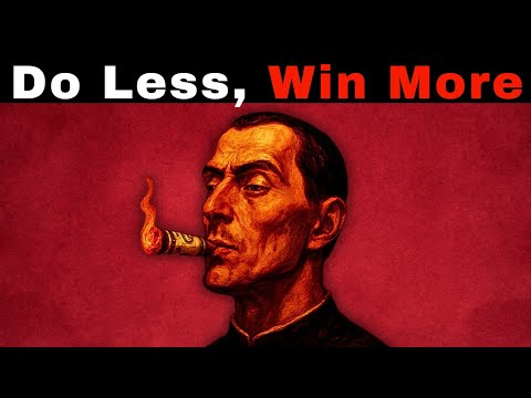 Machiavelli’s Secret: Why Doing Less Makes You Unstoppable
