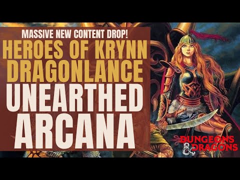 Biggest UA Ever!? Heroes of Krynn Unearthed Arcana Breakdown Discussion & Review