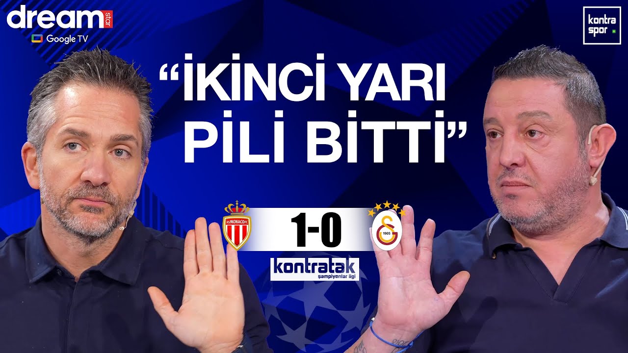 🔴 CANLI | Monaco - Galatasaray Maç Sonu | Nihat Kahveci, Nebil Evren | Kontratak