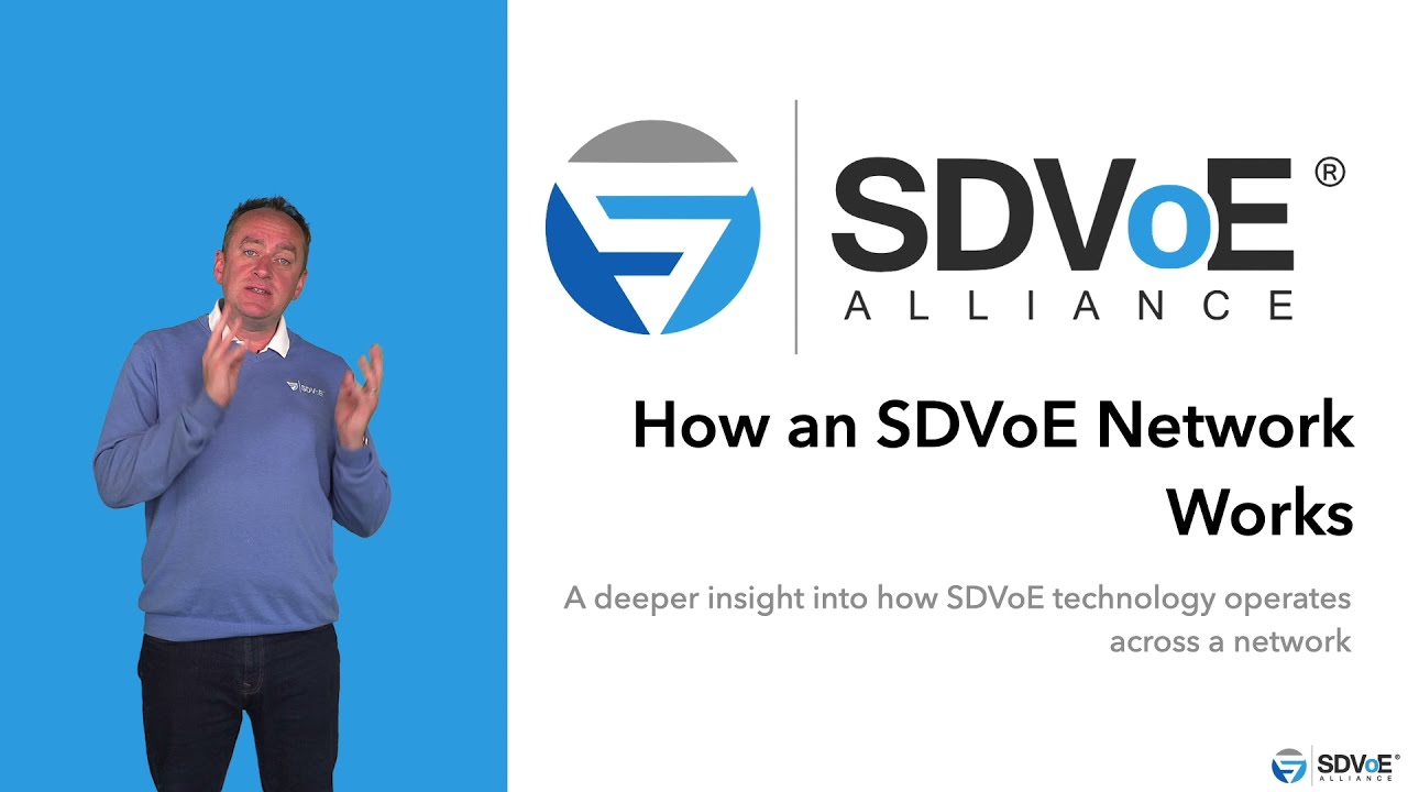 How an SDVoE Network Works