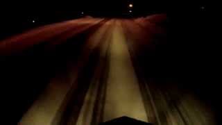 preview picture of video 'YFZ450X NIGHT SNOW RIDE - TREVORTON - SHAMOKIN PA 2-01-15'