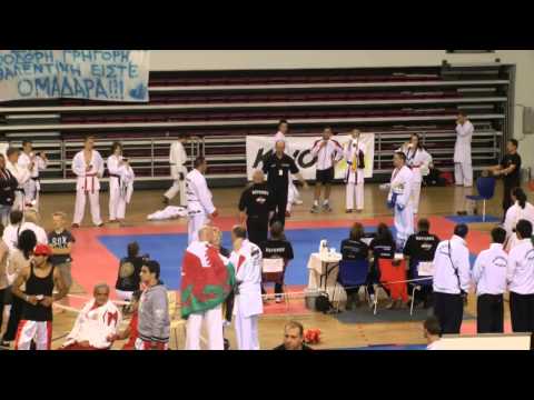 WKU World Championships Heraklion Crete 2013 Finals Karate Kumite Adults male +90kg
