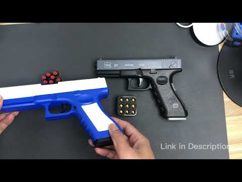 Glock Automatic Shell Ejection Pistol Toy Gun Unboxing