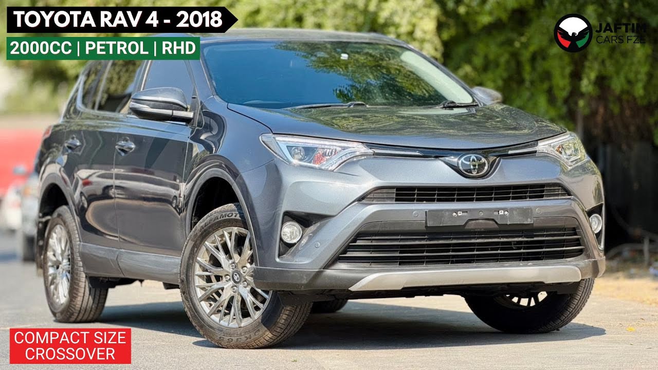 Toyota RAV4 2.0 PETROL ENGINE | 2018 | 2WD | AUTOMATIC TRANSMISSION | RHD | REAR VIEW CAMERA | BLACK INTERIOR video