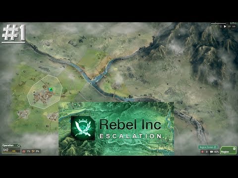 Rebel Inc: Escalation - Saffron Fields Normal Difficulty #1 Insurgents Raid My Home