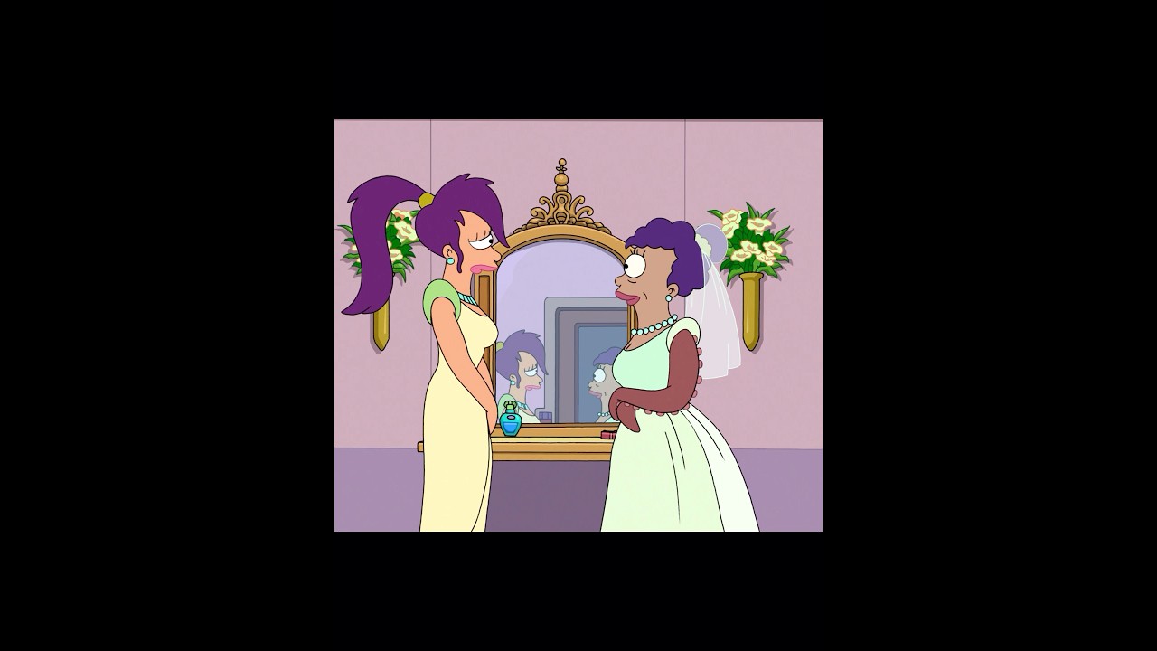 Zapp proposes to Leela’s mother. #futurama #cartoon #animation #fyp