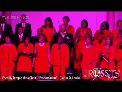 James Ross @ Friendly Temple MBC - "Proclamation" - www.Jross-tv.com (St. Louis)