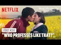 Heart Fluttering First Kiss In A Flower Field When Life Gives You Tangerines Netflix ENG SUB
