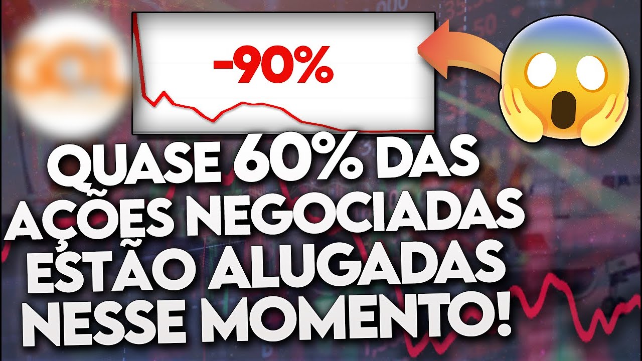 Conheça as 10 AÇÕES MAIS ALUGADAS da BOLSA! (ISSO está TRAVANDO as AÇÕES?) - TOP 10