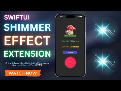 🚀 Ultimate SwiftUI Shimmer Effect  Smooth, Customizable & Eye Catching! ✨🔥