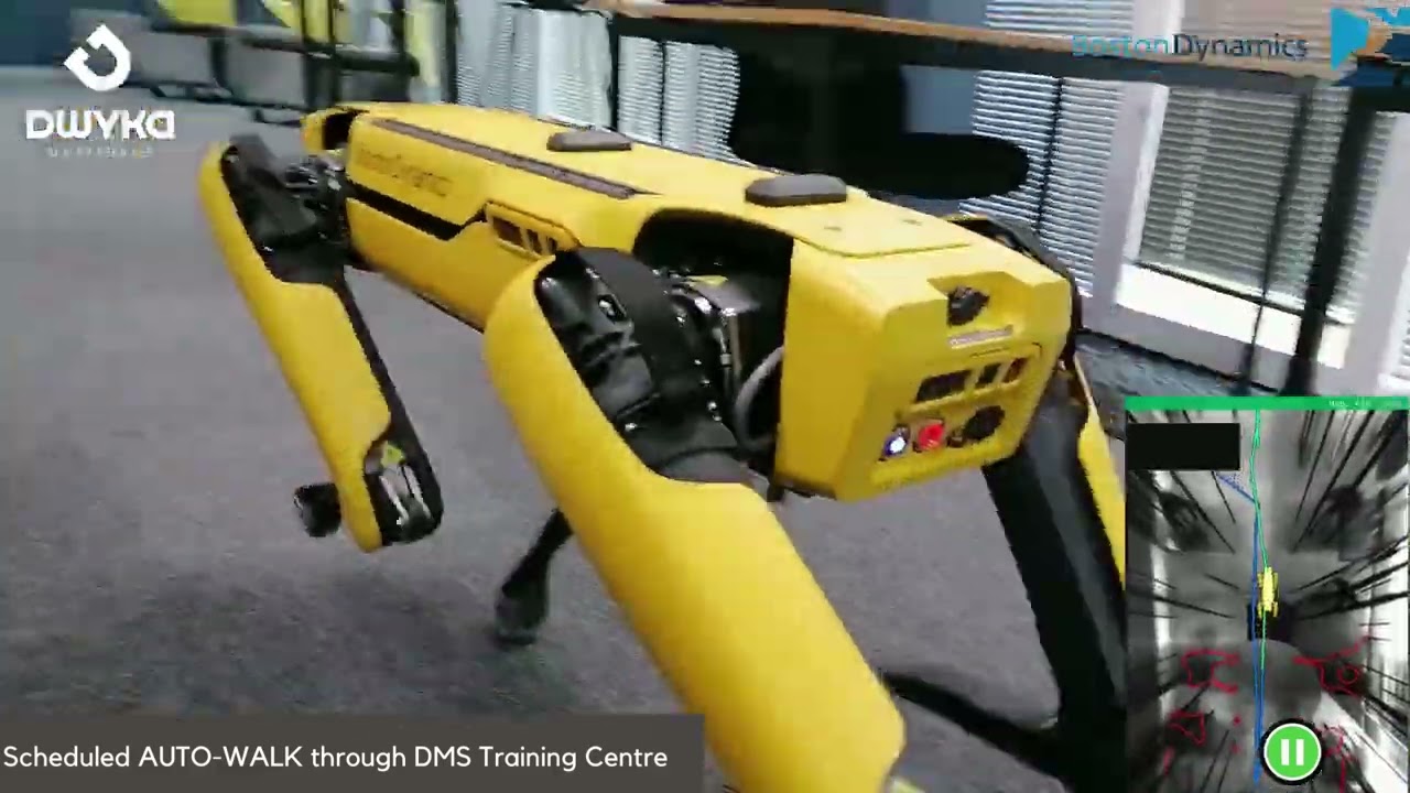 Boston Dynamics Spot @ Dwyka Mining Services HQ