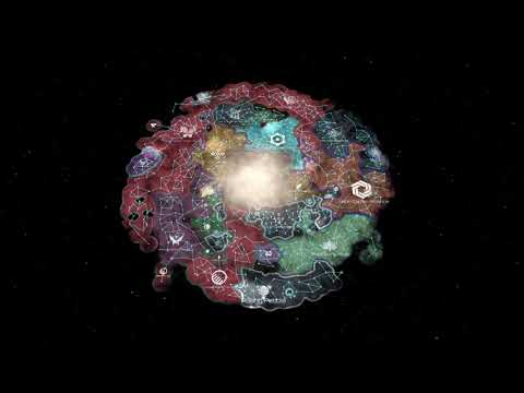21 AI Empires - 450+ years - Stellaris Timelapse