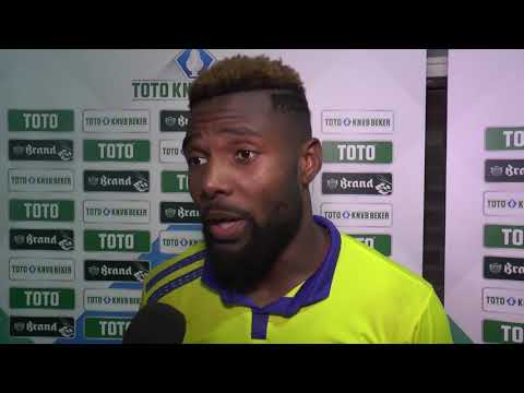 NABESCHOUWING: Emmanuel Mbende na SVV Scheveningen - SC Cambuur (2-3 n.v.) (KNVB-Beker)