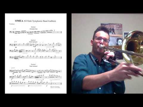 OMEA All-State Trombone Chromatic Scale - Symphonic Band