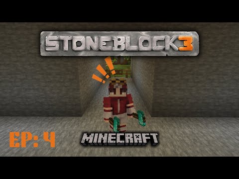 Minecraft - StoneBlock 3 EP4: Starting a new Build!