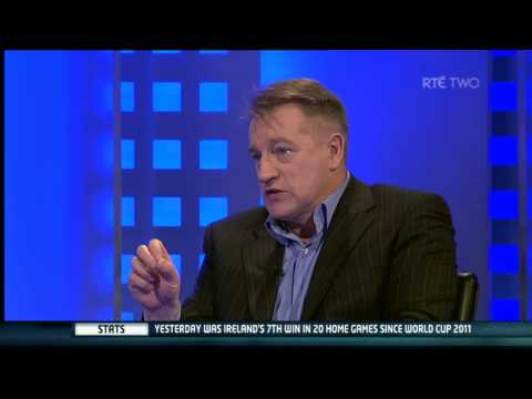 Eddie O'Sullivan on Ireland's attack against Scotland | RTÉ Rugby
