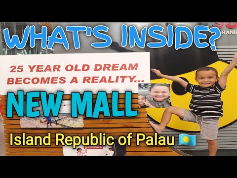 O QUE HÁ DENTRO DO MAIOR NOVO SHOPPING DA REPÚBLICA DE PALAU 🇵🇼