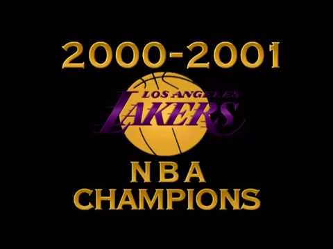 2000 / 01 Los Angeles Lakers - Championship movie