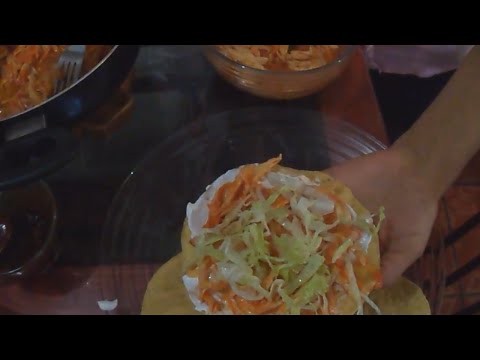 Receta de tinga con tostadas