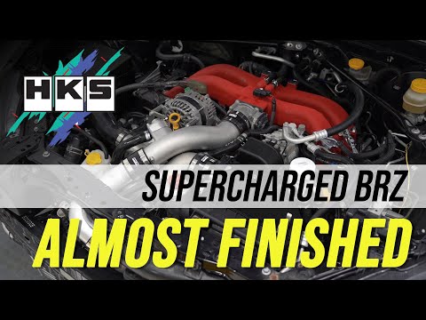 HKS Supercharged BRZ is Almost Done!