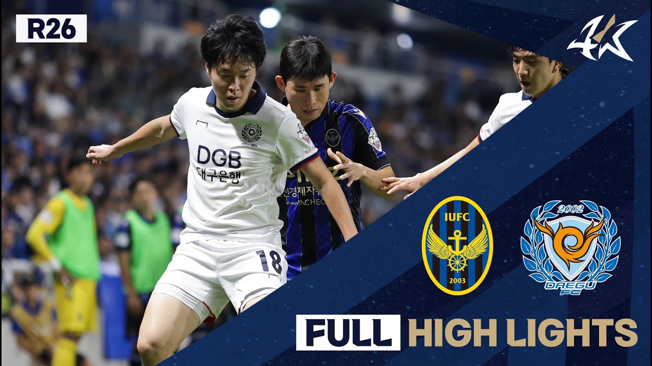 Incheon United vs Daegu highlights